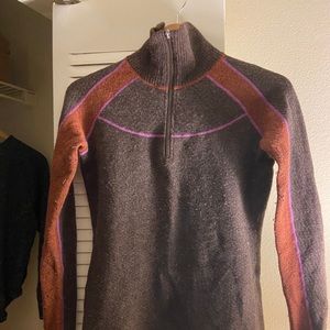 Prana quarter zip sweater